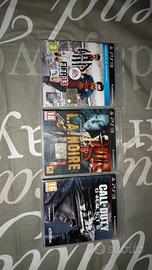 Lotto PS3 Fifa 13 LA NOIRE Call of Duty ghost