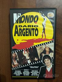 Videocassetta il mondo di Dario Argento Rara