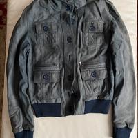 Giubbotto pelle scamosciata Nadine donna