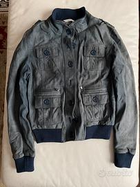 Giubbotto pelle scamosciata Nadine donna