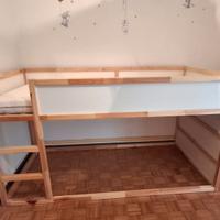 Letto reversibile, bianco/pino 90x200 cm Ikea