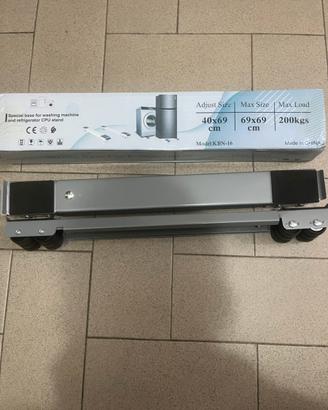 Carrello per lavatrice e frigo etc