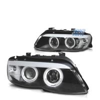 FARI XENO BMW X5 E53 03-06 D2S CCFL NERI