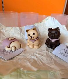 Gattino nero e bianco, coccinella thun bauli