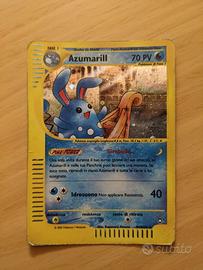Aquapolis Wizards Azumarill Holo - rare oleografic