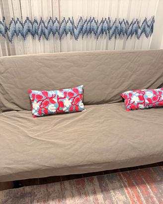IKEA NYHAMN-Divano letto a 3 posti grigio