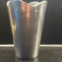 vaso in alluminio anni 80