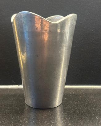 vaso in alluminio anni 80