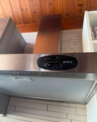 Cappa Elica Acciaio Inox Perfettamente Funzionante