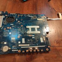 Scheda madre con processore funzionante per ricamb