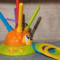 Giostra riccio elettrica con anelli