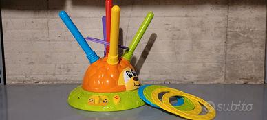 Giostra riccio elettrica con anelli