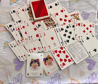 Carte da gioco "dal negro" plastificate