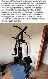 Attrezzi palestra
