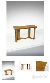 Tavolo Consolle apribile in legno