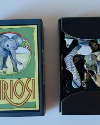 Puzzle in scatolina con elefante
