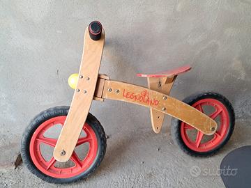 bicicletta senza pedali bambino balance legno