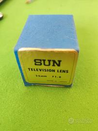 obbiettivo Sun television Lens NOS con Scatola 