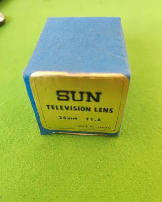 obbiettivo Sun television Lens NOS con Scatola 
