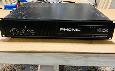 Amplificatore PHONIC MAX 2500