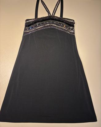 Vestito mini abito nero Guess taglia 42