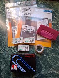 kit cancelleria scuola e ufficio