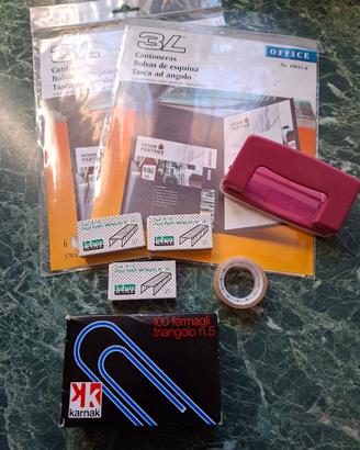 kit cancelleria scuola e ufficio