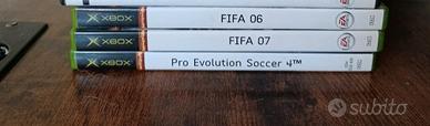 lotto 3 giochi Fifa e Pes per Xbox 