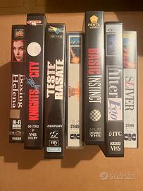 Lotto 7 VHS ORIGINALI videocassette