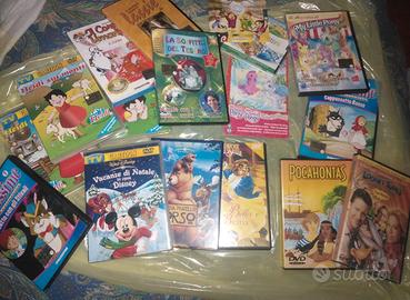 43 DVD per bambini in stock, cartoni animati