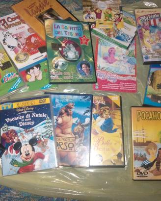43 DVD per bambini in stock, cartoni animati