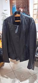 Giacca di pelle biker