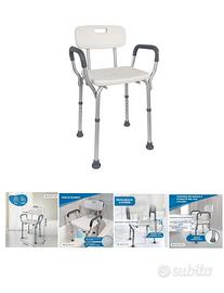 Sedia da doccia mai usata