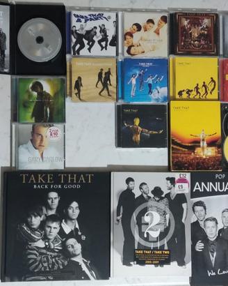 Raccolta CD e Libri Take That