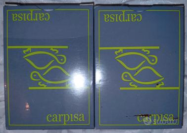 2 Mazzi di Carte Carpisa da Ramino Burraco Bridge