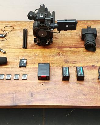 Sony pxw-fs7 cinema camera 1213 ore con accessori