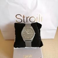 Stroili Orologio Solo Tempo Uomo Acciaio Nuovo