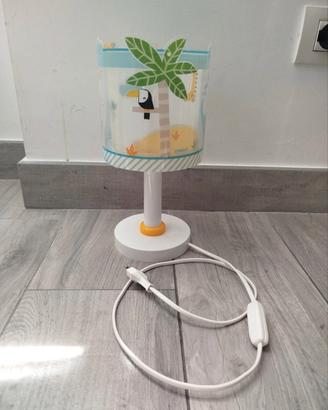 Lampada in plastica per cameretta