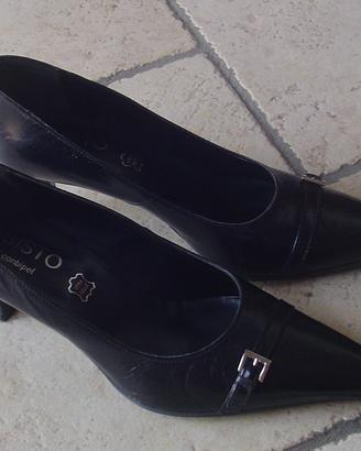 Scarpe donna nere, n. 40, pelle