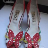 Particolari Scarpe Rosse n° 36.5 marca Neri