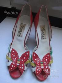 Particolari Scarpe Rosse n° 36.5 marca Neri