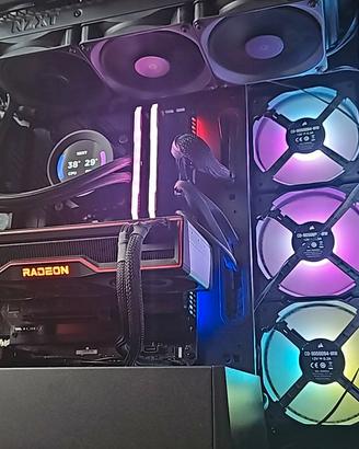 PC CUSTOM + MONITOR 34' 165hz 1440p+ AMD RX 6900XT