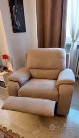 POLTRONA RELAX RECLINABILE