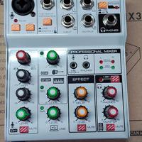 Mixer analogico ZIPP ZZMX3