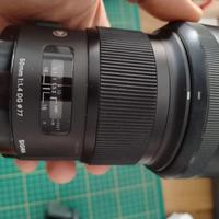 sigma art 50 1.4  x Nikon  + dock usb 