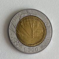 9 monete: 8 Lire San Marino + 1 Lire Vaticano