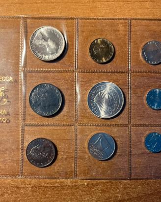 Serie Ufficiale 1970 Zecca- 500 e 1000 Lire in Arg