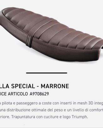 Triumph Sella Special Speed Twin 900