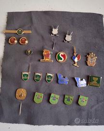 Lotto 18 spille da golf vintage  + accessori