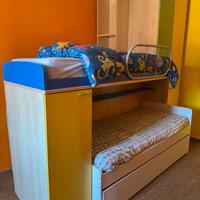 Cameretta a Ponte serie Compact 3 Letti